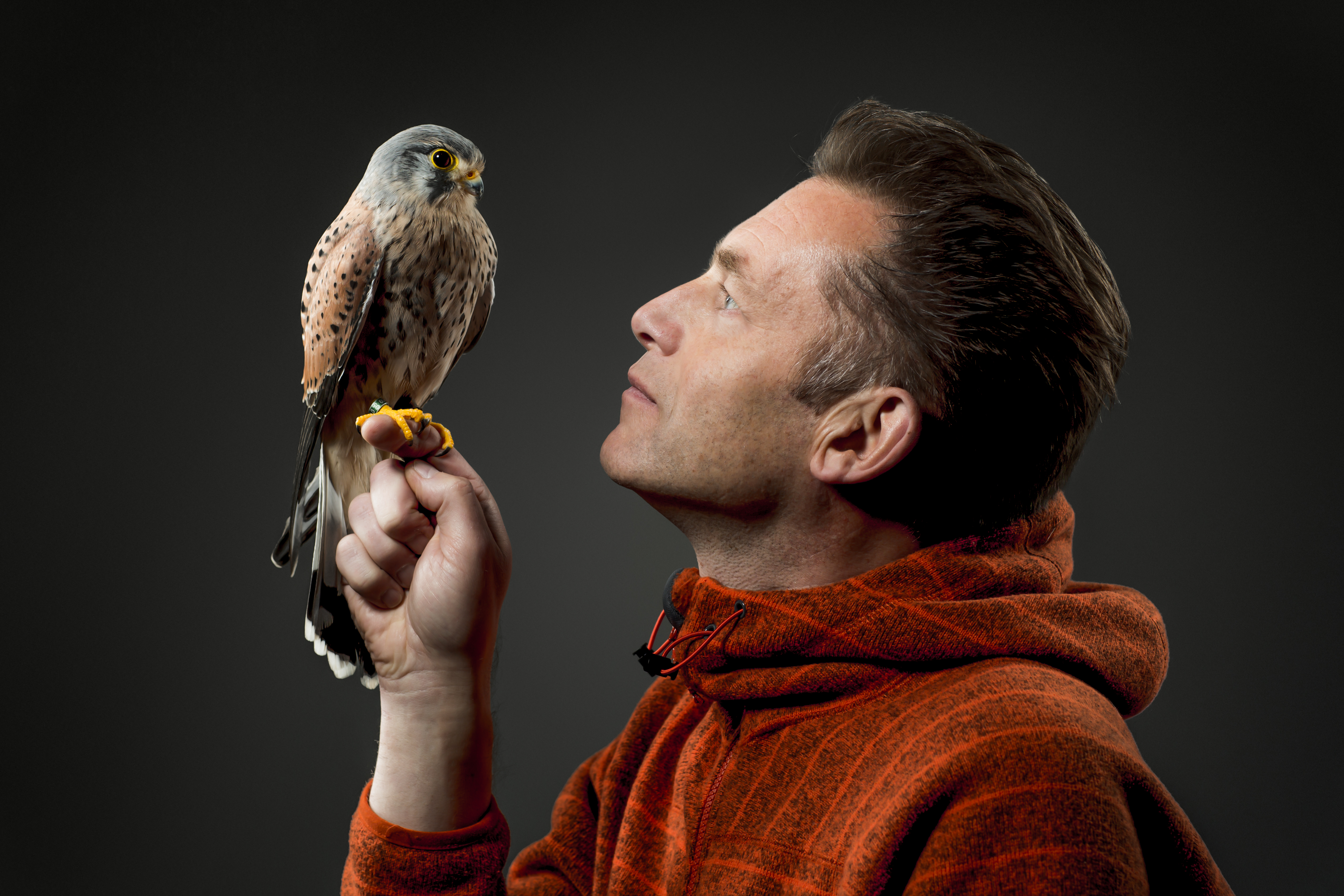 Ashley with Chris Packham